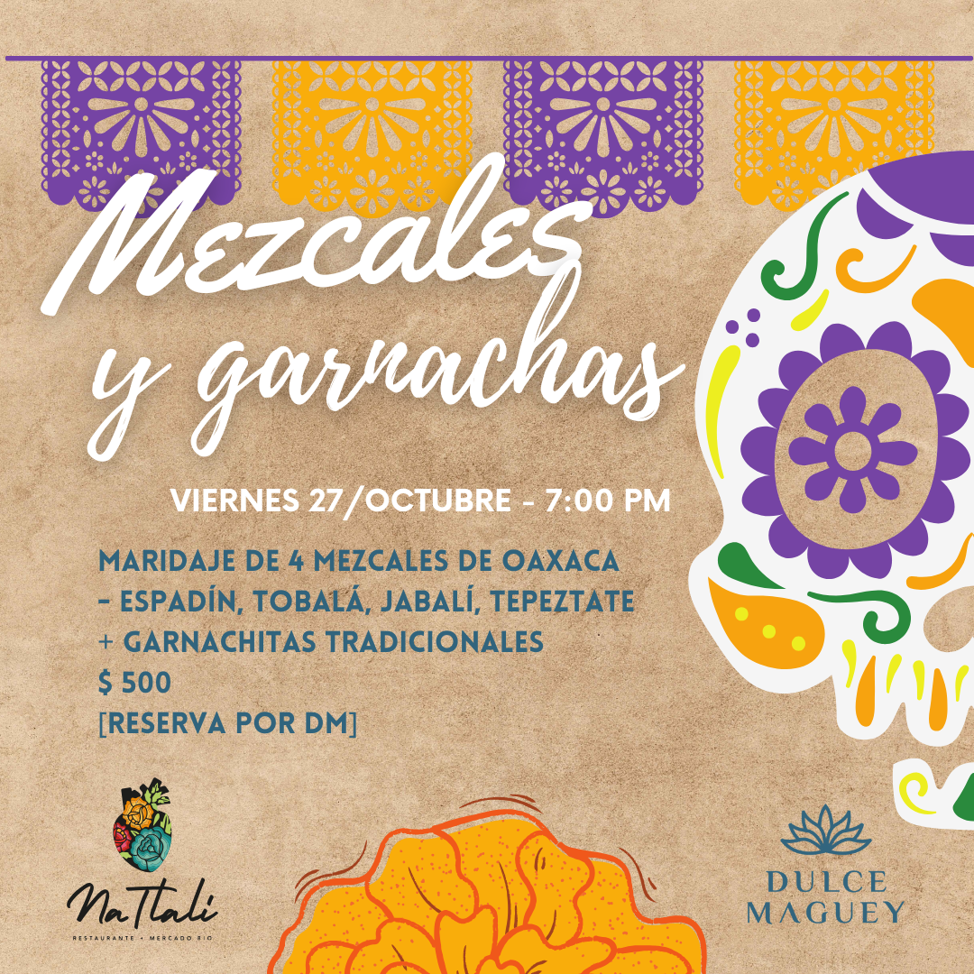 Saboreada de mezcales y garnachas